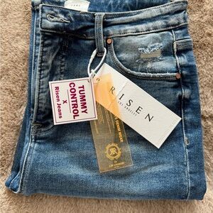 Risen Women's Classic Blue Skinny Jeans